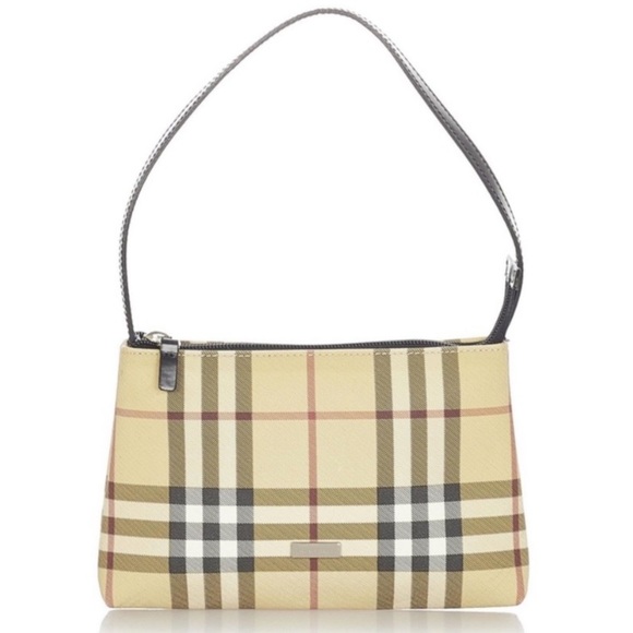 Burberry Handbags - Authentic Burberry House Check Pochette Handbag Purse Y2K